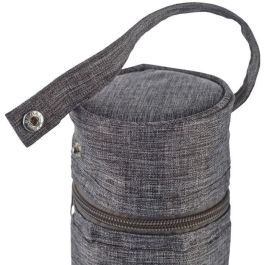 Porta biberones THERMOBABY - aislado - gris jaspeado Porta biberones THERMOBABY - aislado - gris jaspeado