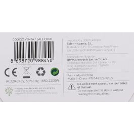 Kiwi Hervidor de Agua 1.5L 1850-2200W 360° (6 Unidades)