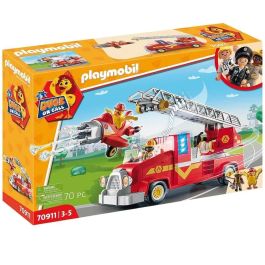 Playmobil Duck On Call Camión Bomberos con Luz y Sonido, Escalera Extensible, Mini Avión, Juguete para Niños 4+ Precio: 86.49999963. SKU: S2415312