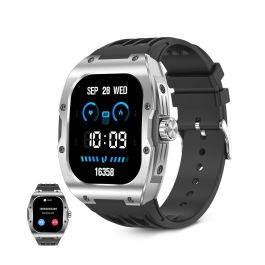Smartwatch KSIX Hero Negro 1,95" 45 mm Precio: 50.49999977. SKU: B1232TLWQL