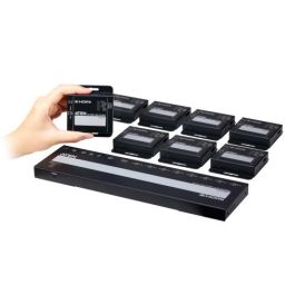 ATEN VS1828KIT-AT-G Splitter HDMI 8 Puertos 4K Cat 6 con Salida HDMI Local, Receptores IR y PoC