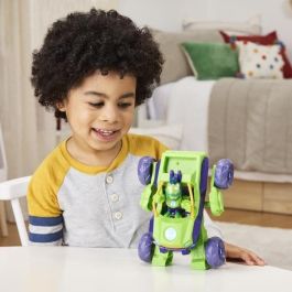 Hasbro HASG14755P0 - Marvel Iron Man & Friends Armadura y Vehículo Mecha 2 en 1 de Iron Hulk, Juguete a partir de 4 años