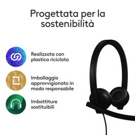 Auriculares Logitech 981-001430 Negro