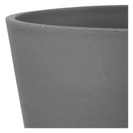Maceta cuadrada - DEROMA - Origen - 12 L - Gris Maceta cuadrada - DEROMA - Origen - 12 L - Gris
