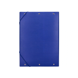Liderpapel Carpeta Proyectos Folio Lomo 90mm Cartón Forrado Azul 250x350 mm