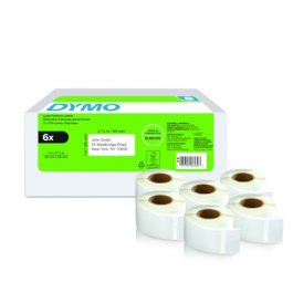 Dymo 2177564 Pack 6 Rollos Etiquetas 25x54mm Blanco Rectángulo Precio: 75.94999995. SKU: B1CSDXDDLT