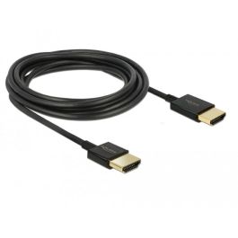 DeLOCK 85117 Cable High Speed HDMI con Ethernet, HDMI-A Macho a HDMI-A Macho, 0.25 m Slim, 4K, 3D, Negro Precio: 31.58999998. SKU: B16T695SHZ