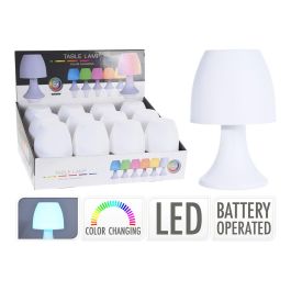 Basics Lámpara LED de Mesa Multicolor, Ø12x19cm, 3 Posiciones, a Pilas Precio: 6.50000021. SKU: B1378J4QRB