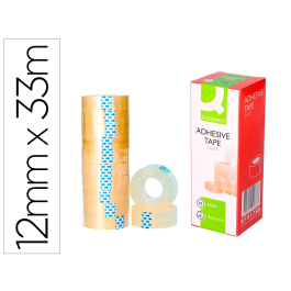 Q-connect Cinta Adhesiva Transparente 33 mt x 12 mm Para Embalar Precio: 3.95000023. SKU: B1FW4LLV25