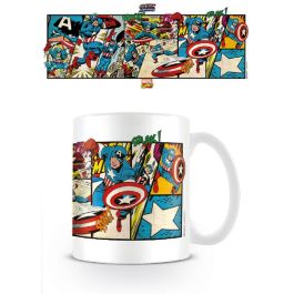 PYRAMID Taza Capitán América Marvel 315ml Cerámica PYRAMID Taza Capitán América Marvel 315ml Cerámica Precio: 14.49999991. SKU: B16SHVWY85