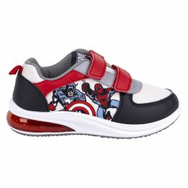 Zapatillas Deportivas con LED The Avengers Velcro Negro Precio: 27.59000013. SKU: S0737677
