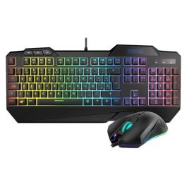 Teclado y Ratón Gaming Krom NXKROMKRSHRSP Negro Precio: 19.94999963. SKU: S0231255