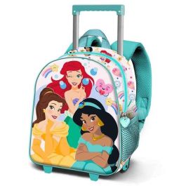 Karactermania Mochila 3D con Ruedas Pequeña Princesas Disney Rainbows 26x13x34 cm para +3 años Precio: 30.40488. SKU: B1AH4H7ECP