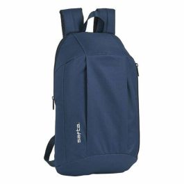 Safta Mini Mochila Escolar Bolsillo Vertical Azul Navy Poliéster 600D Niños 3+ Años - Modelos Surtidos
