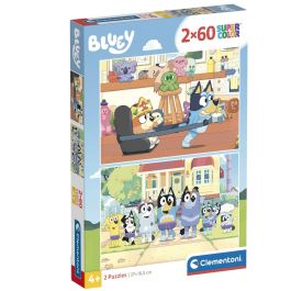 CLEMENTONI Puzzle Bluey 2x60 Piezas Precio: 9.68999944. SKU: B1EDPY4TWX