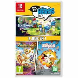 Pack Comics Heros Vol.1: La Misión Pitufos Hermanas Malfeuille 1 Marsupilami - Juego de Nintendo Switch