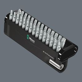 Wera 30 TX Universal 1 SB - Set de Puntas Torx Plus Magnéticas, 30 Piezas, 1/4", para TX10, TX15, TX20, TX25, TX30, TX40