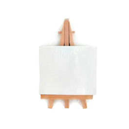 Liderpapel Mini Lienzo con Caballete 8x10 cm Gramaje 280g/m2 Certificado FSC