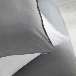 Today TOD1700217519414 Funda nórdica Charme Dune Constance de Algodón 57 hilos Gris claro 260x240 cm