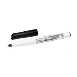 Rotulador Bic Velleda Para Pizarra Negro Punta Redonda 1,4 mm 12 unidades