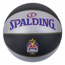 Balón de Baloncesto Spalding TF-33 Redbull Half Negro 7 Caucho