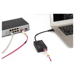 Digitus Adaptador de Red Gigabit USB 3.0 SFP Negro