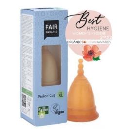 FAIR SQUARED Copa Menstrual de Látex 100% Natural, Reutilizable, Suave, Talla XL 20 ml, para mujeres mayores de 30 años Precio: 16.5000004. SKU: B1HG2W6SQA