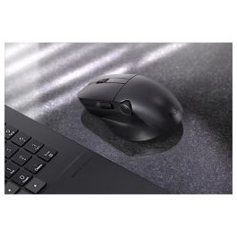 ASUS ProArt Mouse MD300, Ratón Óptico Inalámbrico RF Wireless + Bluetooth, 4200 DPI, 6 Botones, Negro