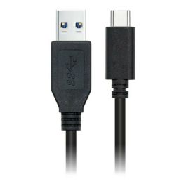 Cable USB a Mini USB NANOCABLE 10.01.4000 (0,5M) Negro