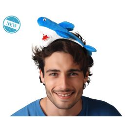 Diadema de Tiburón de Peluche Azul para Disfraces Acuáticos - Efecto 3D Cómico para Adultos y Niños Precio: 2.50000036. SKU: B14JT9X89J