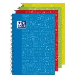 Bloc Oxford School Asignaturas Matematicas Tapa Extra Fº 80H Cuadric.4X4 90G Surtido (4 Col.) 4 unidades Precio: 14.49999991. SKU: B1ALWJJSW3