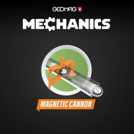 Geomag Juego de Construcción Mecánico Gol! 96 Piezas Magnético Interactivo Plástico Reciclado