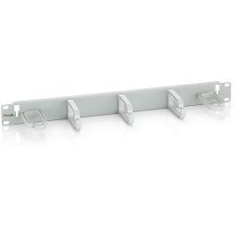 EQUIP Panel Gestión Cables 19" 1HE Gris Claro RAL 7035