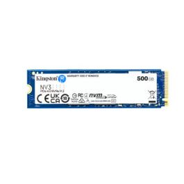 Kingston NV3 SSD M.2 2280 500 GB PCIe 4.0 NVMe 3D NAND | Lectura 5000 MB/s, Escritura 3000 MB/s | Alto Rendimiento PC y Portátil