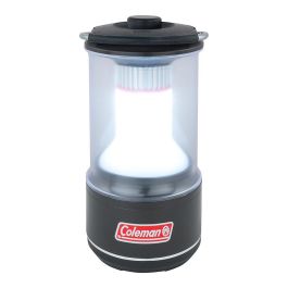Coleman 360 Linterna de Camping a Pilas LED, 600 Lumen, IPX4, Color Negro y Blanco, Baterías D, 40000 Horas, 494 g