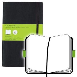 Cuaderno Moleskine Clasico Tapa Blanda 13X21 192H 70Gr. Lisa Con Goma Negra