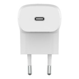 Belkin WCA006VF1MWH-B6 Cargador USB-C 20W con Cable USB-C a Lightning, Carga Rápida, PD 3.1, Blanco, 1m