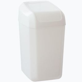 Denox Papelera Tapa Basculante Troya 15 L Blanco Precio: 8.88999947. SKU: S8403969
