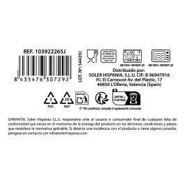 La Mediterranea Set 5 Boles Con Tapa Azul "Adele"