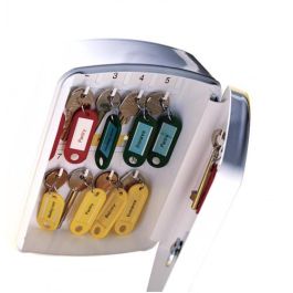 Dymo Cinta D1 45015 Etiquetas Estándar Rojo Sobre Blanco 12mm x 7M Poliéster Autoadhesiva Rotuladora Labelmanager