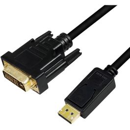 LogiLink CV0131 - Cable DisplayPort 1.2 a DVI 1.2, Macho/Macho, 2 Metros, Full HD 1080p, Negro Precio: 36.58999949. SKU: B142HX367E