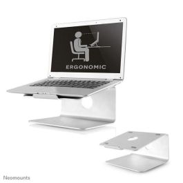 Neomounts NSLS050 Soporte Portátil Ergonómico Universal 10-17" Giratorio 360° Aluminio Plata Max 5kg Antideslizante