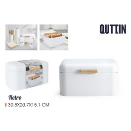 Panera de metal retro Quttin 30.5 x 20.7 x 15.1 cm (4 Unidades) Precio: 51.49999943. SKU: B165ZJGAMR