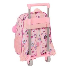 Mochila Escolar con Ruedas Na!Na!Na! Surprise Fabulous Rosa 28 x 34 x 10 cm Mochila Escolar con Ruedas Na!Na!Na! Surprise Fabulous Rosa 28 x 34 x 10 cm
