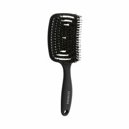 Lussoni LABYRINTH Cepillo Flexible para Desenredar el Pelo con Cerdas Naturales de Jabalí y Púas de Nylon, Ideal Cabellos Finos Grande 1 ud