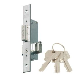 MCM Cerradura de embutir 1 punto 1549-14, cilindro ovalado, acabado inoxidable, para armarios metálicos Precio: 35.88999997. SKU: B1C6ASP7RX