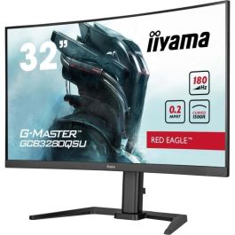 Iiyama GCB3280QSU-B2 Monitor Gaming 32" Curvo VA 2560x1440 180Hz 0.2ms HDR Altavoces USB 3.2 Gen 1