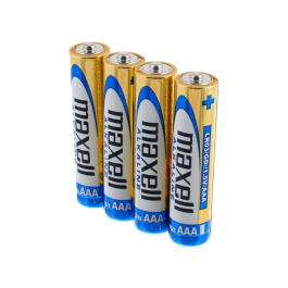 Maxell Pilas Alcalinas AAA LR03 - Pack 4 Unidades