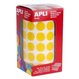 Apli Gomets Redondos 10,5 mm Rollo Amarillo -Rollo 5192 Unidades- Precio: 3.50000002. SKU: B1HPDW5PHE