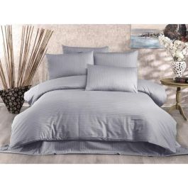 Blum ASI8683342999427 Juego de cama 220x240 cm - 1 funda nórdica + 2 fundas almohada 60x60 cm - 80% algodón, 20% poliéster - Gris Precio: 74.50000008. SKU: B1GDE9J4HY